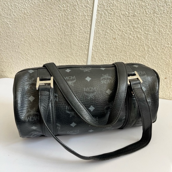 MCM Black Satchel - Picture 11 of 14
